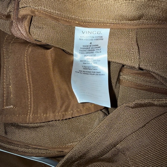 NWT Vince high waisted tailored shorts size 4 - Picture 11 of 14